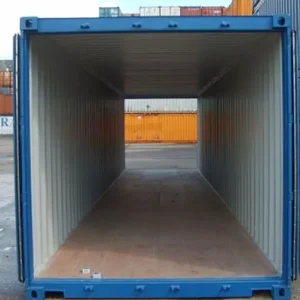 Conteneur 40 pieds en 1er voyage - double porte