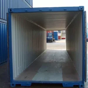 Conteneur 40 pieds en 1er voyage - double porte