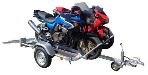 Porte-moto LIDER 39401 – Plancher + Rail + Rampe + Bloque-roue