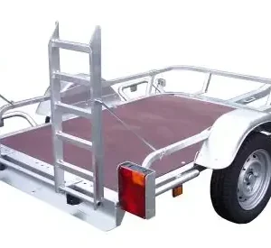 Porte-moto LIDER 39401 – Plancher + Rail + Rampe + Bloque-roue
