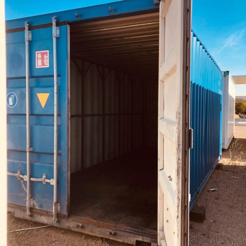 Container 20 pieds 2ᵉ voyage