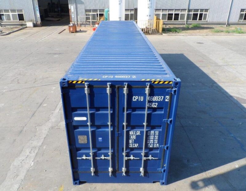 Container 40 pieds High Cube – Open-Side 1er Voyage