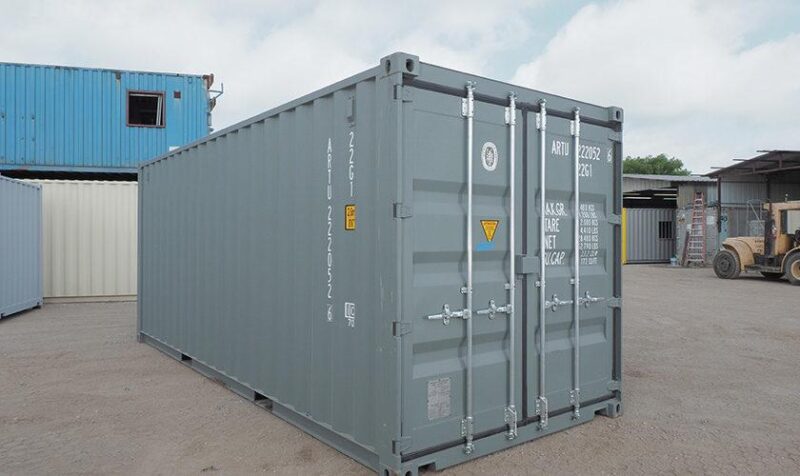 Container 20 pieds gris (1er voyage)