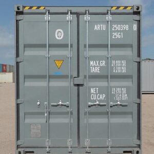 Container 20 pieds gris (1er voyage)
