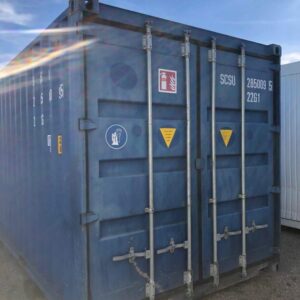 Container 20 pieds 2ᵉ voyage