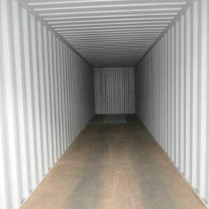 Container 40 pieds – 1er voyage
