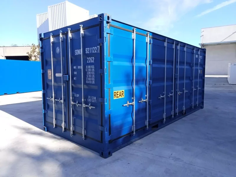 831 Container 20 Pieds 1er voyage - Open-Side