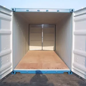 Conteneur 20 pieds en 1er voyage - double porte
