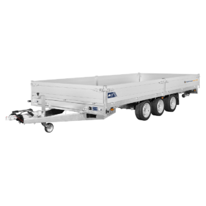 Plateau multi SARIS HEAVY DUTY – PTAC 3500 kg – Rampes + Treuil inclus