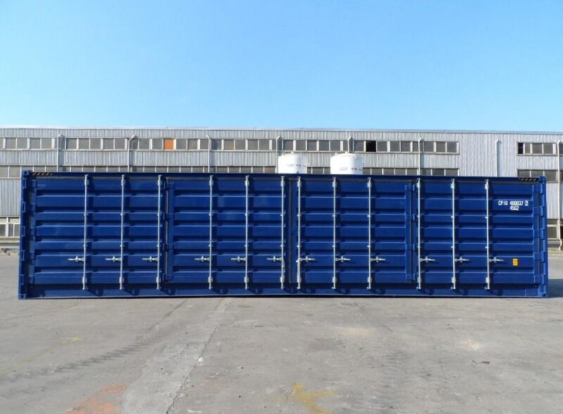 Container 40 pieds High Cube – Open-Side 1er Voyage