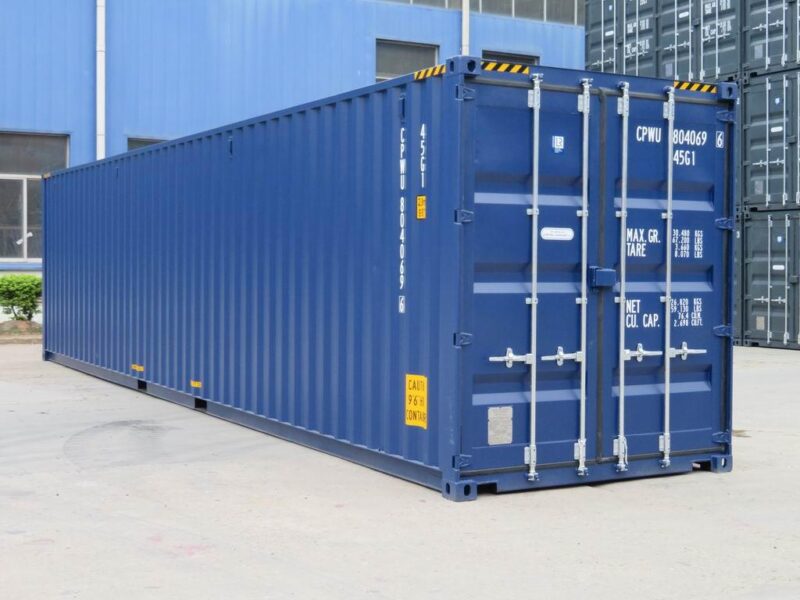 Container 40 pieds 1er voyage
