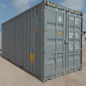 Container 20 pieds gris (1er voyage)
