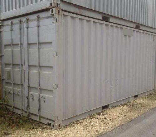 Container 20 pieds 2ᵉ voyage