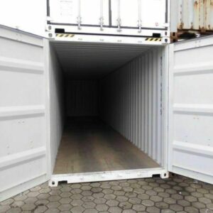 Container 40 pieds – 1er voyage