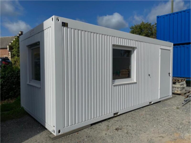 Container Bureau Blanc - 20 Pieds