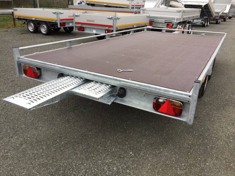 Plateau EDUARD 4020 – 406 x 200 cm – Rampes & Treuil inclus