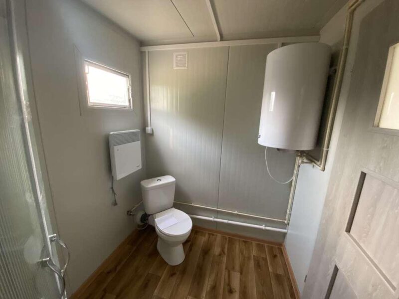 Container Bureau 20 Pieds Sanitaire Intégré