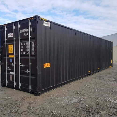 Container 40 pieds – 1er voyage