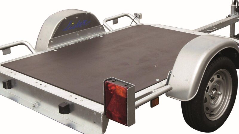 Porte-moto LIDER 39401 – Plancher + Rail + Rampe + Bloque-roue