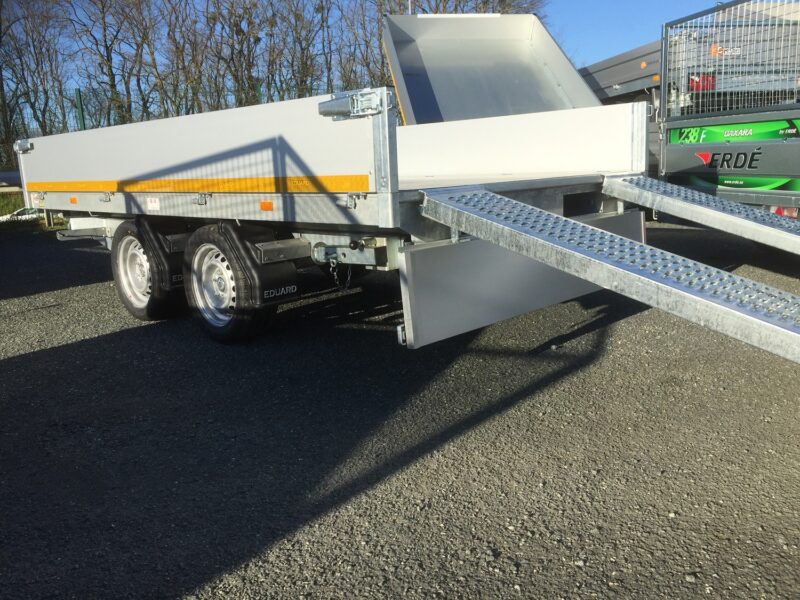 TRIBENNE EDUARD – Electrique+Manuelle de secours – Rampes + Béquilles INCLUS